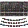image:imageARTDOT 1400 Pieces Letter Beads for Friendship Bracelets Making Kit 28 Styles Assortment Jewelry Making Supplies Alphabet Beads Set with Cases Preppy Crafts GiftsMulticolor Letter Black Bead