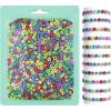 Black Letter Multicolor Bead