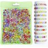 Multicolor Letter Transparent Bead