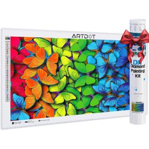 ARTDOT 5D Diamond Art Kits for Adults, Licensed Full Drill Diamond Painting Kits for Home Wall Decor, Gifts for Women Mom(13×26 Inches)